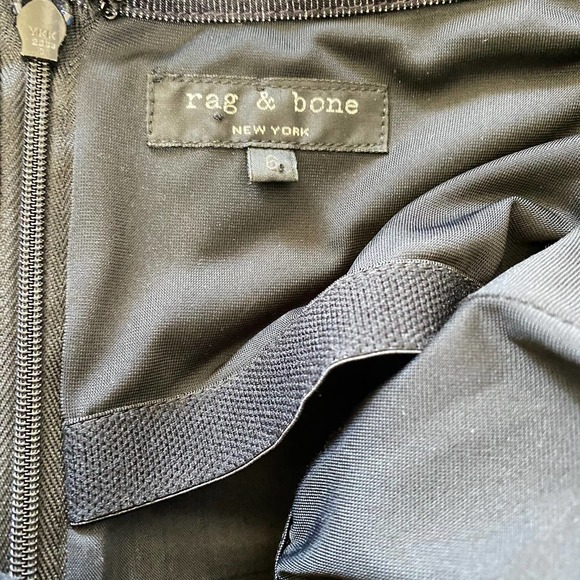 Rag & Bone strapless a line denim dress size 6 - Picture 9 of 10